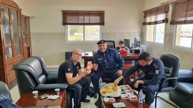 Meeting with Qatar National Police personnel
